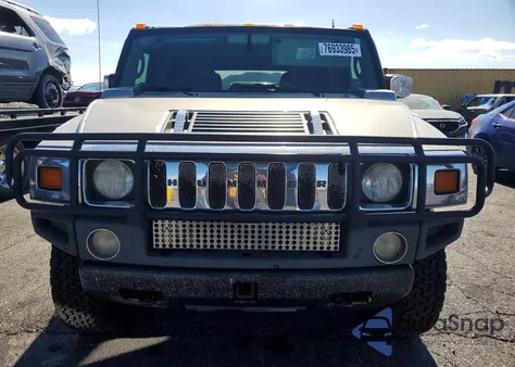 2004 Hummer H2 z USA, uszkodzony, nr VIN 5GRGN23U14H100334